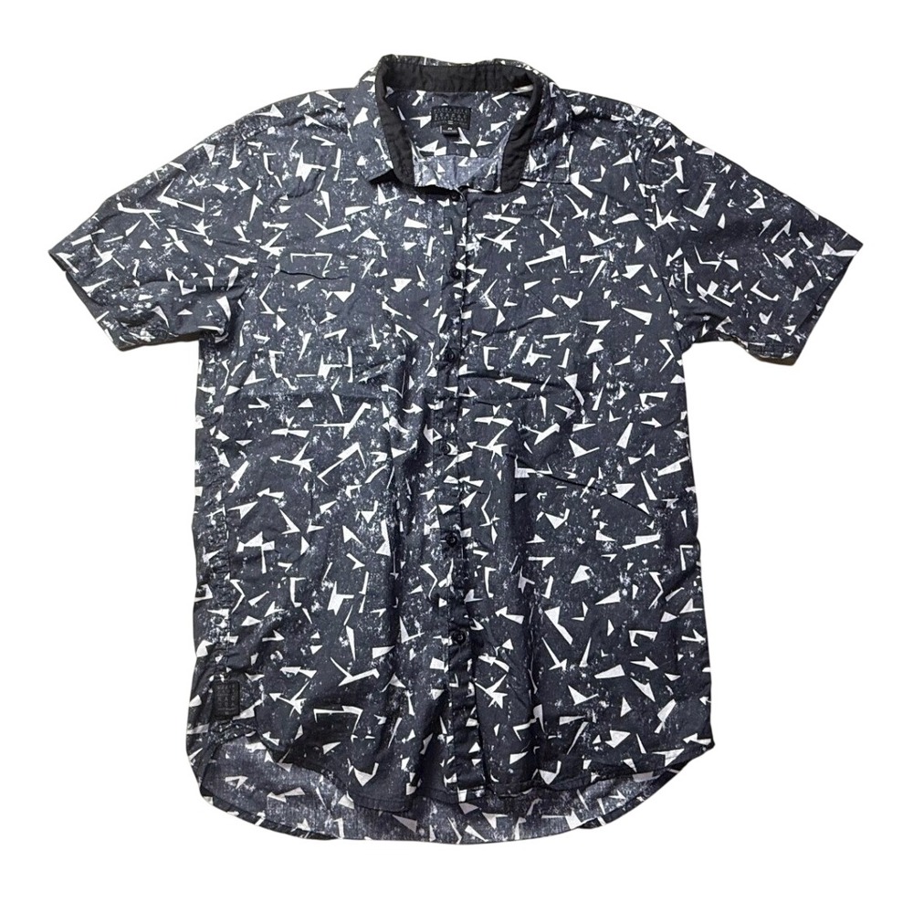 Billabong Garage Collection Mens XL Short Sleeve Button Down Shirt-2437